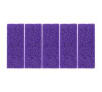 SKISUNO Lot de 5 Fichiers pour Pieds en Pu Pourpre, Outils de Pédicure Lavables Toucher Confortable, pour Éliminer les Callosités et Peaux Mortes