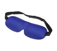 SKISUNO Masque de Sommeil 3D Yeux Bandeau Anti-Lumière Confortable Tissu Doux Élastique pour Voyage et Sieste Unisexe Bleu