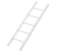 SKISUNO Mini-échelle en Bois Blanc 1:12 pour Maison De Poupée Dollhouse Échelle Décorative Miniature Usage Jardin Miniature