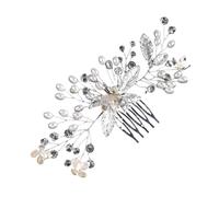 SKISUNO Nuptial pour Accessoire Élégant Argenté pour Look de Mariage