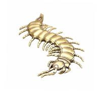 SKISUNO Ornement Antique Bronze Créatif Centipède Tea Pet Décoration Délicate pour Maison Bureau Cadeau Original pour Amateur Artisanat