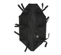 SKISUNO Panier de Rangement en Filet Noir pour Poussette, Grosse Capacité Tissu Oxford Résistant, Insert Amovible Pratique, pour et Courses