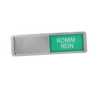 SKISUNO Panneau de Porte Coulissante Magnétique pour Bureau et Salle de Indicateur de Statut Visible et Rein pour Confidentialité et Accueil Professionnel