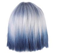 SKISUNO Perruque Courte Dégradée Naturelle pour Femme Wig Synthétique sans Odeur Accessoire Coiffure pour Fête et Cosplay