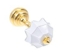 SKISUNO Petite Lampe De Bureau Mini-Ornement Lampe De Chevet USB Tout Petit Décoration D'époque Accessoires De Scène Décorative Mini Décoration Fer Doré