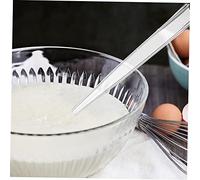SKISUNO Pipette Plastique Graduée pour Cuisine Grand Modèle Noir Gris Doseur Liquide Alimentaire pour Cuisson et Pâtisserie