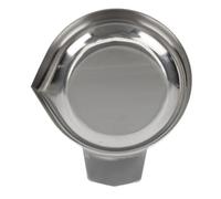 SKISUNO Plateau de Pesée Diamant en Acier Inoxydable, Accessoire pour Balance Électronique, Plat de Mesure pour Poudre Fine et Grains, Destiné aux Professionnels Bijouterie