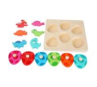 SKISUNO Puzzle Éducatif Dinosaure pour Garçon Fille Créatif Multi Couches Développement Cognitif et Imagination Cadeau Ludique pour Garçons et Filles