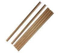 SKISUNO Rivets en laiton pour couteaux, lot de 6 pièces, tiges solides Ø3x100mm, compatibilité polyvalente, réparation de manche de couteau, accessoires pour coutellerie et bricolage