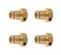 SKISUNO Roue D'extrusion en Laiton Légère et Facile à Transporter pour Imprimante 3d, 4 Pièces Design Professionnel et Pratique