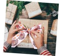 SKISUNO Ruban DIY pour Nœuds Automne Ruban Décoratif Résistant pour Cadeau de Thème Récolte pour Décoration de Thanksgiving