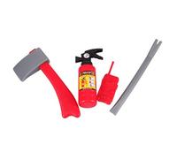 SKISUNO Set de Jouets Accessoires Pompiers Garçon Fille pour Jeu de Rôle Simulation Incendie avec et Confortable Sensibilisation Sécurité Feu pour Garçons et Filles