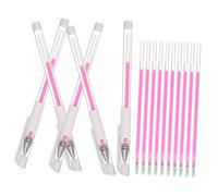 SKISUNO Set de Marqueurs Tatouage Étanches Recharges pour Pochoir et Positionnement Corps Crayon Peau Professionnel pour Sourcils et Marquage