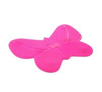 SKISUNO Silicone Makeup Brush Cleaning Mat With Suction Cup Butterfly Shape Scrubber For Home And Salon Use Easy To Use Beauty Brush Cleaning Tool In