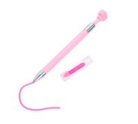 SKISUNO Stylo à Dessin Diamant Rotatif en Plastique Rose, Outil Compact et Professionnel pour Nail Art et Tableaux Diamant, Facile à Ranger