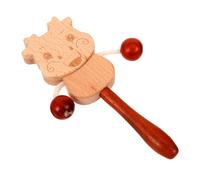 SKISUNO Tambour Pour Garçon Fille Instrument De Percussion à Main à Secouer Traditionnel Portable