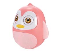 SKISUNO Tumbler pour Garçon Fille Mois Éveil pour Tummy Pingouin Rose Animé Mobile et Facile à Tenir pour Garçons et Filles