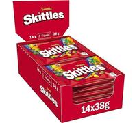 Skittles 312980 Skittles Fruits Kaubonbons 14 x 38,0 g