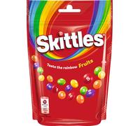 Skittles Fruits bonbons à mâcher enrobés de sucre au goût de fruits 136g