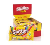 Skittles Smoothies, bonbons à mâcher aux saveurs de fruits et de yaourt, 38 g, 14 pièces
