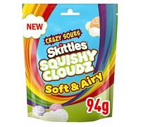 Skittles Squishy Cloudz Crazy Sour Sac à bonbons 94 g