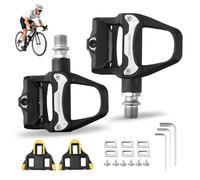SKJJM Pédales de Vélo Antidérapantes, Compatibles avec Shimano SPD, SL, SDP, Compatibles avec Roulements à Billes de 9/16", pour VTT, Gravel SDS, Pédales à Clipser, Pédales de Course