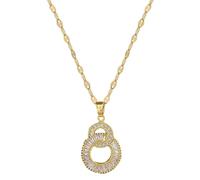 SKJUBLPG Collier Pendentif Argent Bijoux Hommes Femmes Necklace Collier Chaîne Clavicule Pour Femme