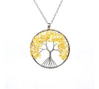 SKJUBLPG Collier Pendentif Argent Bijoux Hommes Femmes Necklace Collier Pendentifs Pour Femme Chaîne Jaune