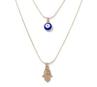 SKJUBLPG Collier tendance avec pendentif pour fête de mariage - Bijoux pour femmes et filles - Amitié, adjustable, Cristal