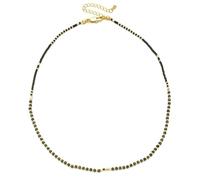 SKJUBLPG Un élégant collier de perles qui fait une déclaration. Beau, polyvalent, peut être porté avec tout, adjustable, Cristal