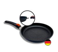 SKK 22814 plat titan induction poêle en fonte avec poignée amovible diamètre 28 cm