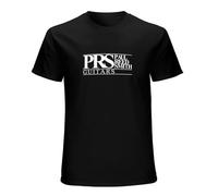 SKKCOR DYYSKE finire Paul Reed Smith PRS Guitarsogo Men's T-Shirt - Custom Shirt Black L