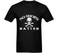 SKKCOR DYYSKE Kenny Chesney No Shoes Nation Men's Short Sleeve T-Shirt Black L