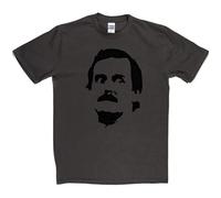 SKKCOR DYYSKE Men's Basil Fawlty British Comedian 1970S John Cleese Legend T Shirt Grey M