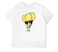 SKKCOR DYYSKE Men's Jimmy Cliff The Harder They Come T-Shirts White L