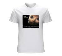 SKKCOR DYYSKE Men's Sinead O'Connor I Do Not Want What I Havent Got T-Shirts White L