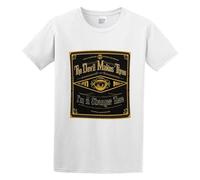 SKKCOR DYYSKE Men's The Devil Makes Three Im A Stranger Here Cotton T Shirt White 3XL