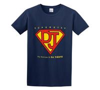 SKKCOR DYYSKE Men's Tiesto Superstar DJ The Remixes of DJ Tisto Cotton T Shirt Navy XL