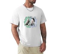 SKKCOR DYYSKE Men's Turk JD Bromance Scrubs Guy Love Zach Braff Donald Cotton T Shirt White XL
