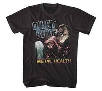 SKKCOR DYYSKE Quiet Riot Metal Health Album Cover Men's T Shirt Concert Tour Merch Black 3XL