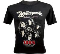 SKKCOR DYYSKE Rew Lectro Men's Whitesnake Slide It in Tour in Concert T-Shirt Black S