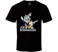 SKKCOR DYYSKE Shui Joe Bonamassa T Shirt Mens pour Men's Black L