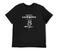 SKKCOR DYYSKE Stray Zhongwei Vintage Looking Brasserie Les Halles T-Shirt Anthony Bourdain'S Old Restaurant Men Black 3XL