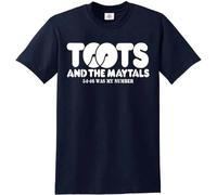SKKCOR DYYSKE Toots & The Maytals 54-46 Was My Number T-Shirt Ladies Mens Top2 Toots & The Maytals 54-46 Was My Number T-Shirt Black XL