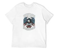 SKKCOR DYYSKE Waylon Jennings T-Shirt Lonesome Onry Onry Eagle Mens New S-3Xl White L