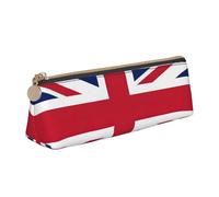 SKKNT Trousse de maquillage grande capacité avec fermeture éclair Motif drapeau du Royaume-Uni