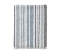 SKL HOME by Saturday Knight Ltd. Farmhouse Serviette de Bain à Rayures, 71,1 x 137,2 cm, Multicolore