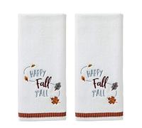 SKL HOME by Saturday Knight Ltd. Happy Fall Yall Essuie-Mains Blanc