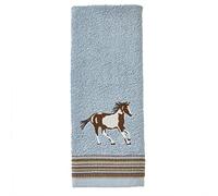 SKL Home by Saturday Knight Ltd. Horse Country Serviette de Toilette Bleu