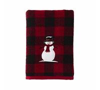 SKL Home by Saturday Knight Ltd Woodland Winter Serviette de Bain Rouge